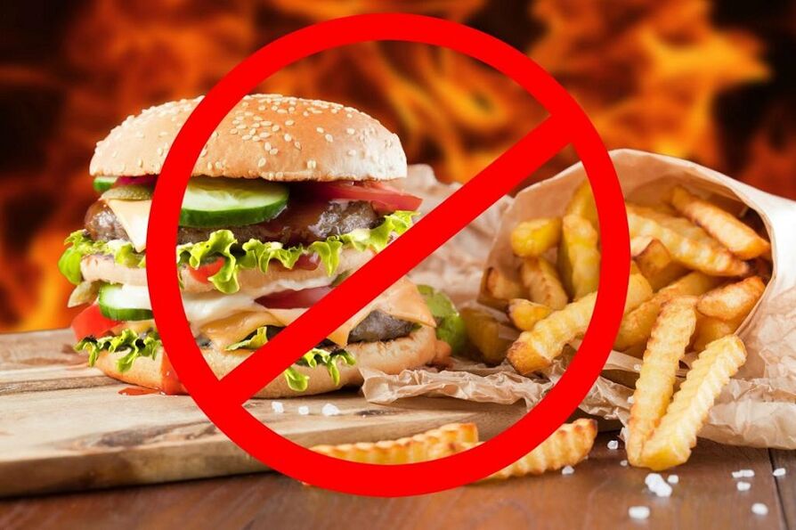 alimenti dannosi per la potenza